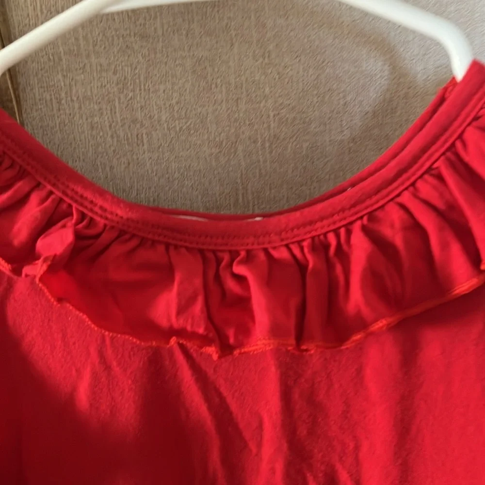 Lilytots Red and Gold Kids dress 12